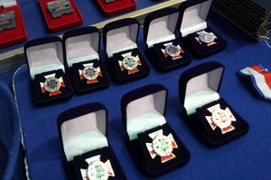 ujęcia na medale i odznaczenia