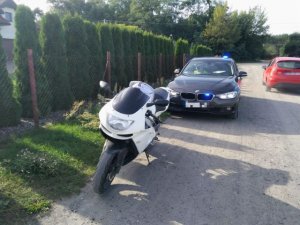 grudziądzka grupa speed zatrzymała motor do kontroli