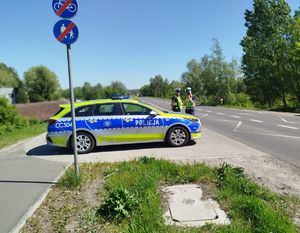 policjanci w trakcie działań