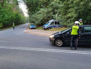 policjanci w trakcie działań