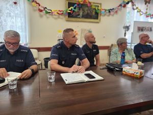 Kom. Tomasz Manuszewski w trakcie wypowiedzi
