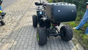 quad zatrzymany do kontroli