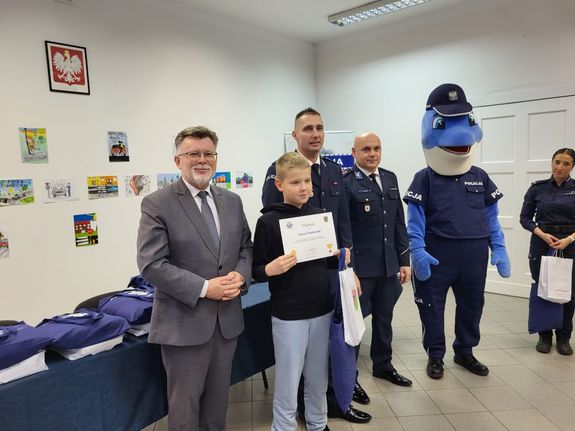 laureat z nagrodą za konkurs