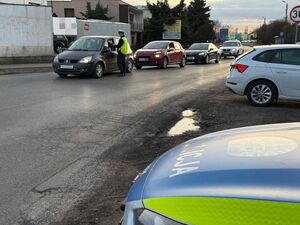 policjant w trakcie działań