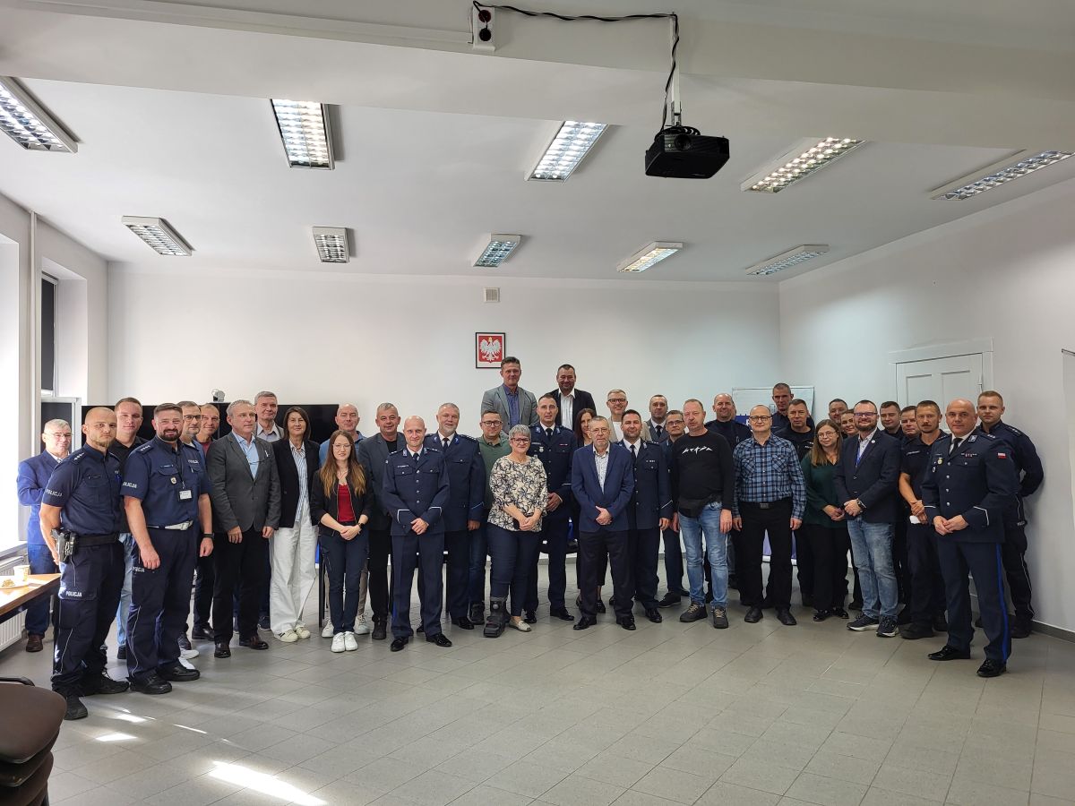 Asp. szt. Sławomir Kiliński zakończył służbę w Policji