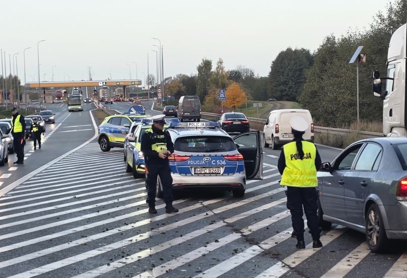 Kontrole trzeźwości „Trzeźwa autostrada” w Grudziądzu